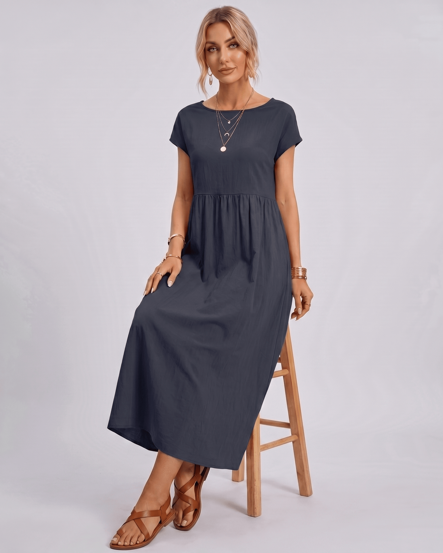 Solenne Midi Dress