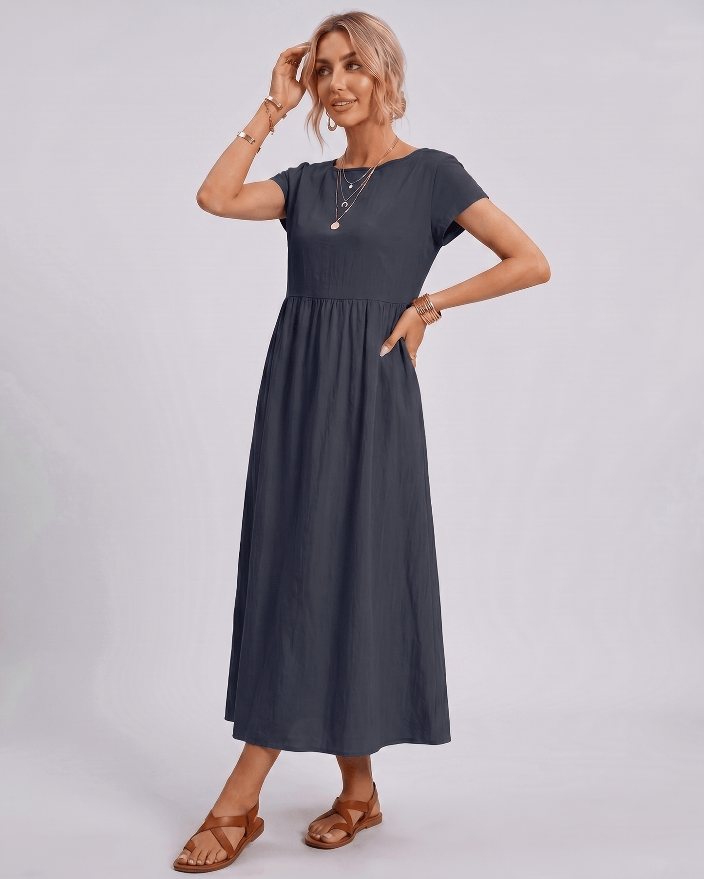 Solenne Midi Dress