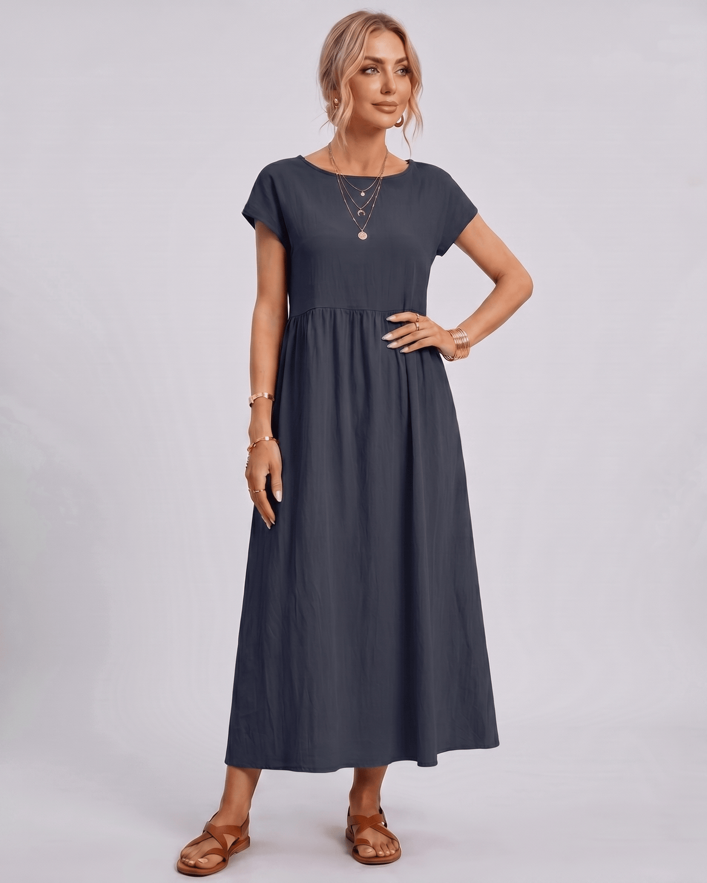 Solenne Midi Dress