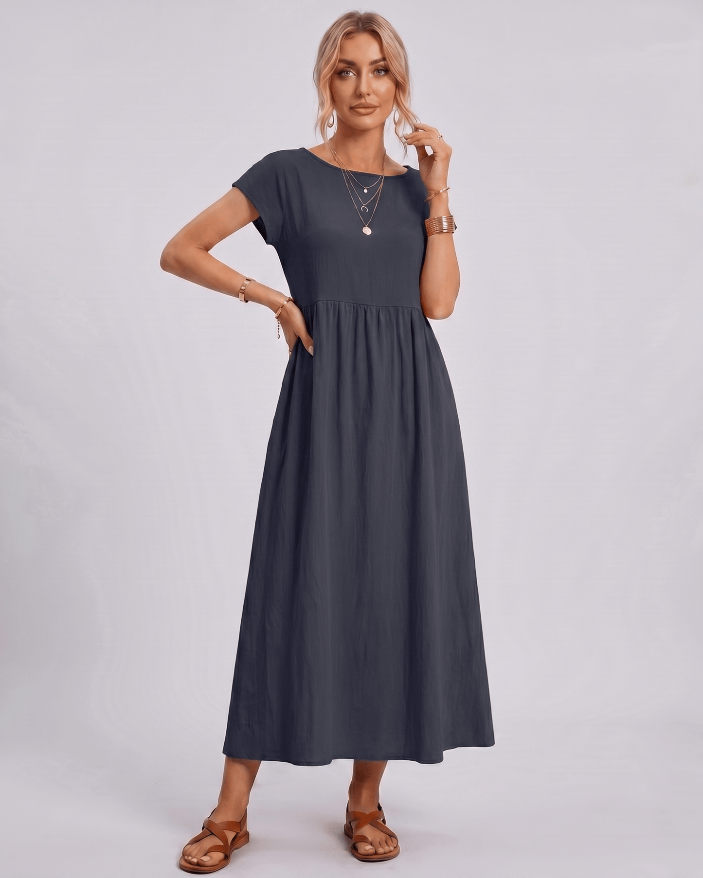 Solenne Midi Dress