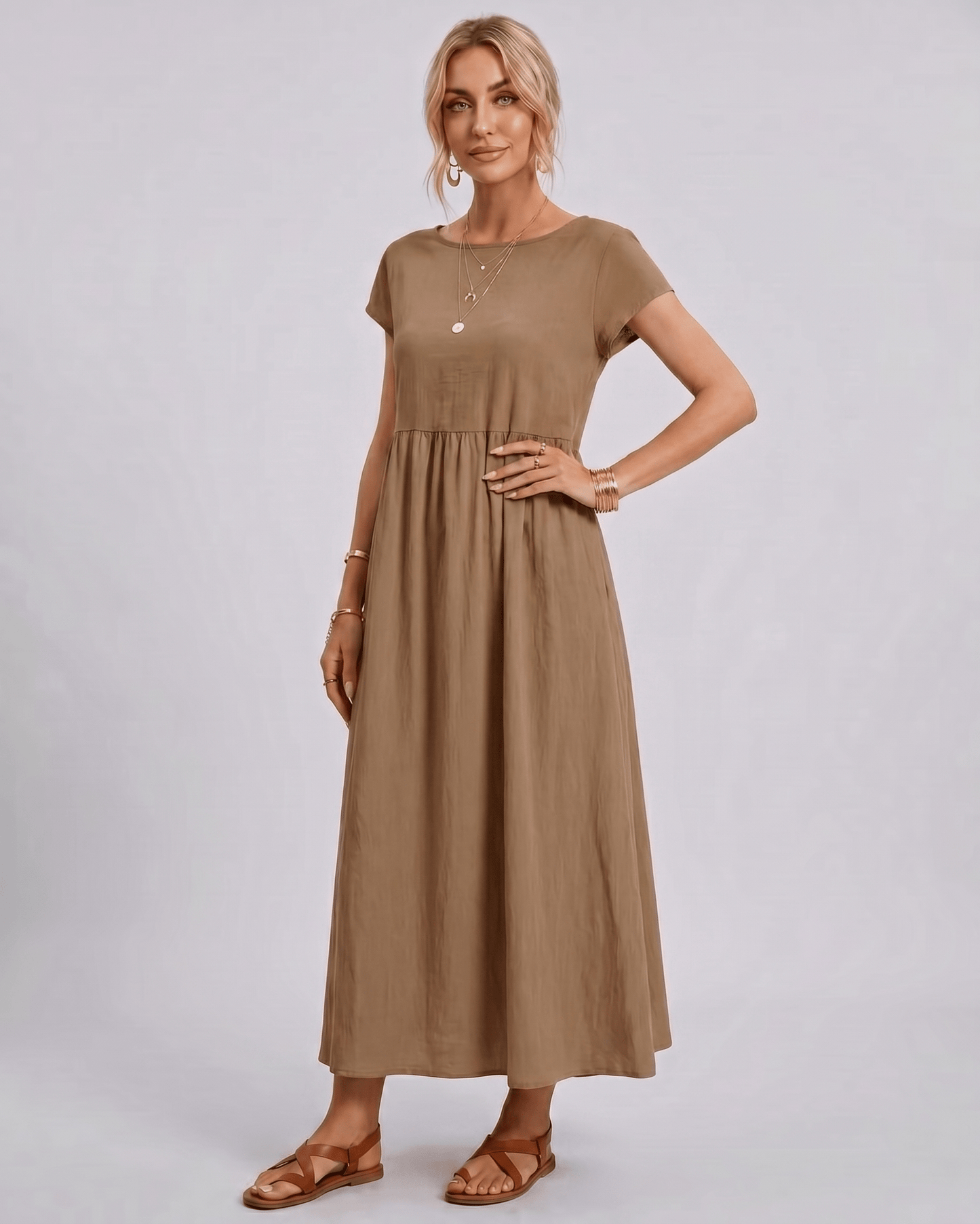 Solenne Midi Dress