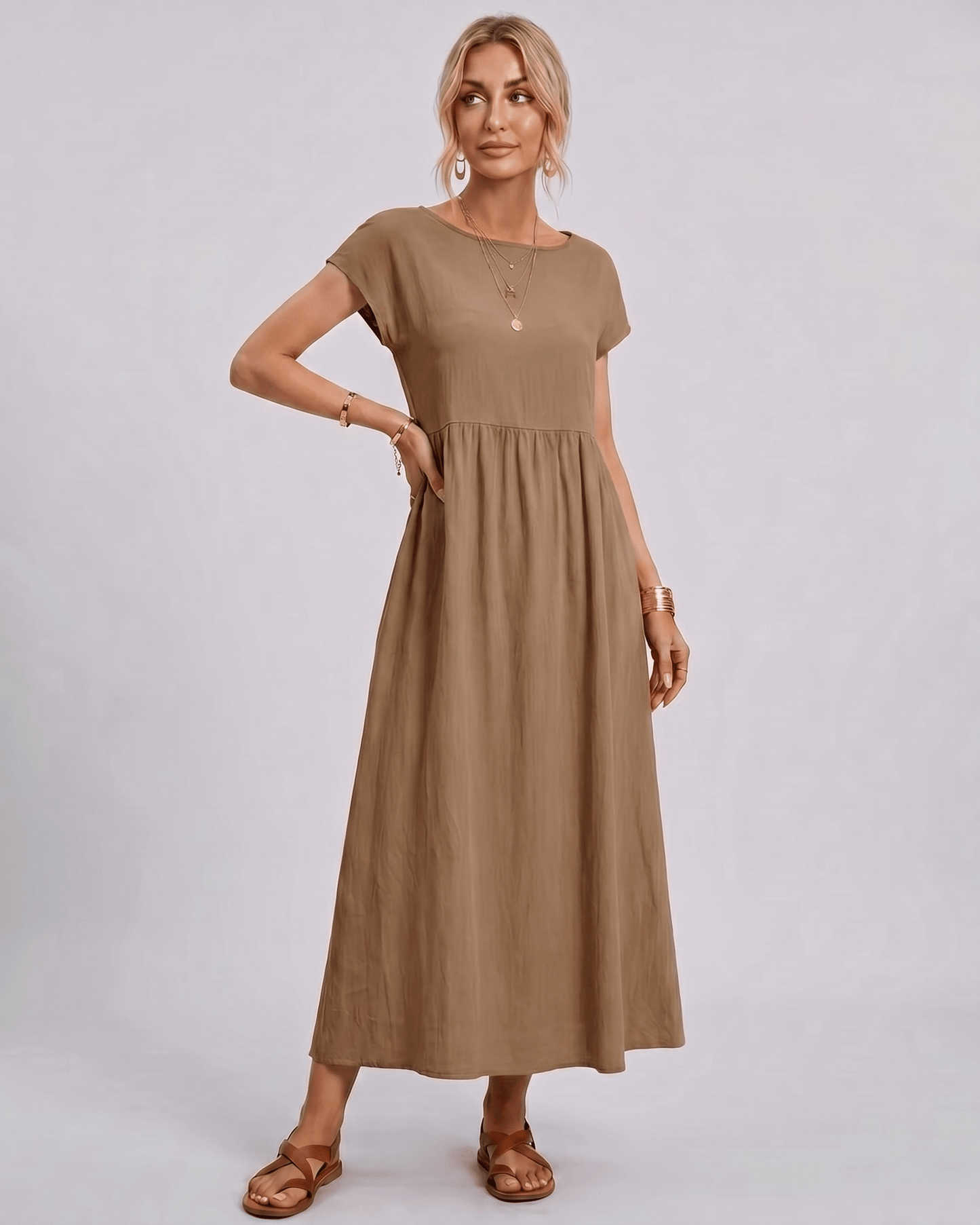 Solenne Midi Dress
