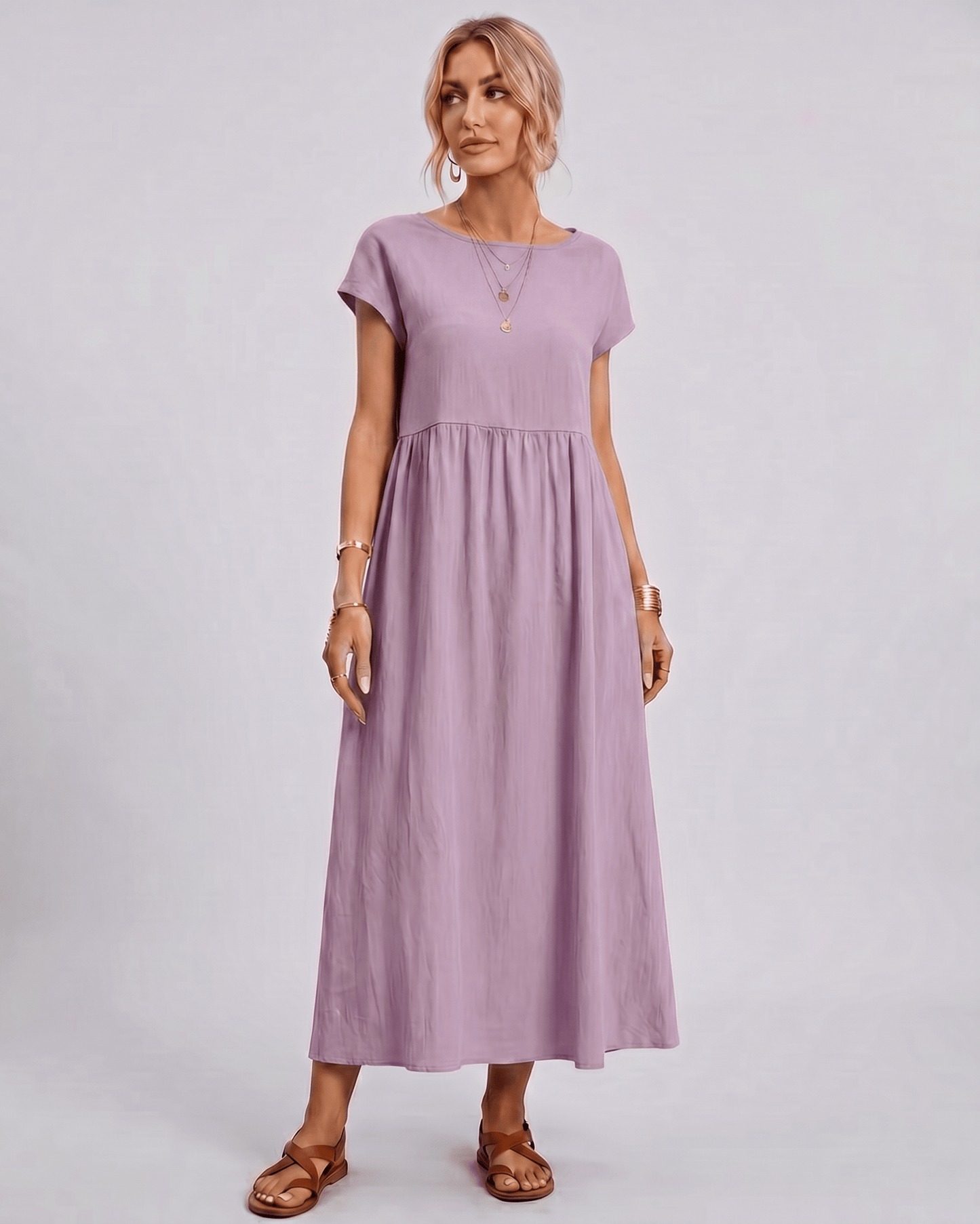 Solenne Midi Dress