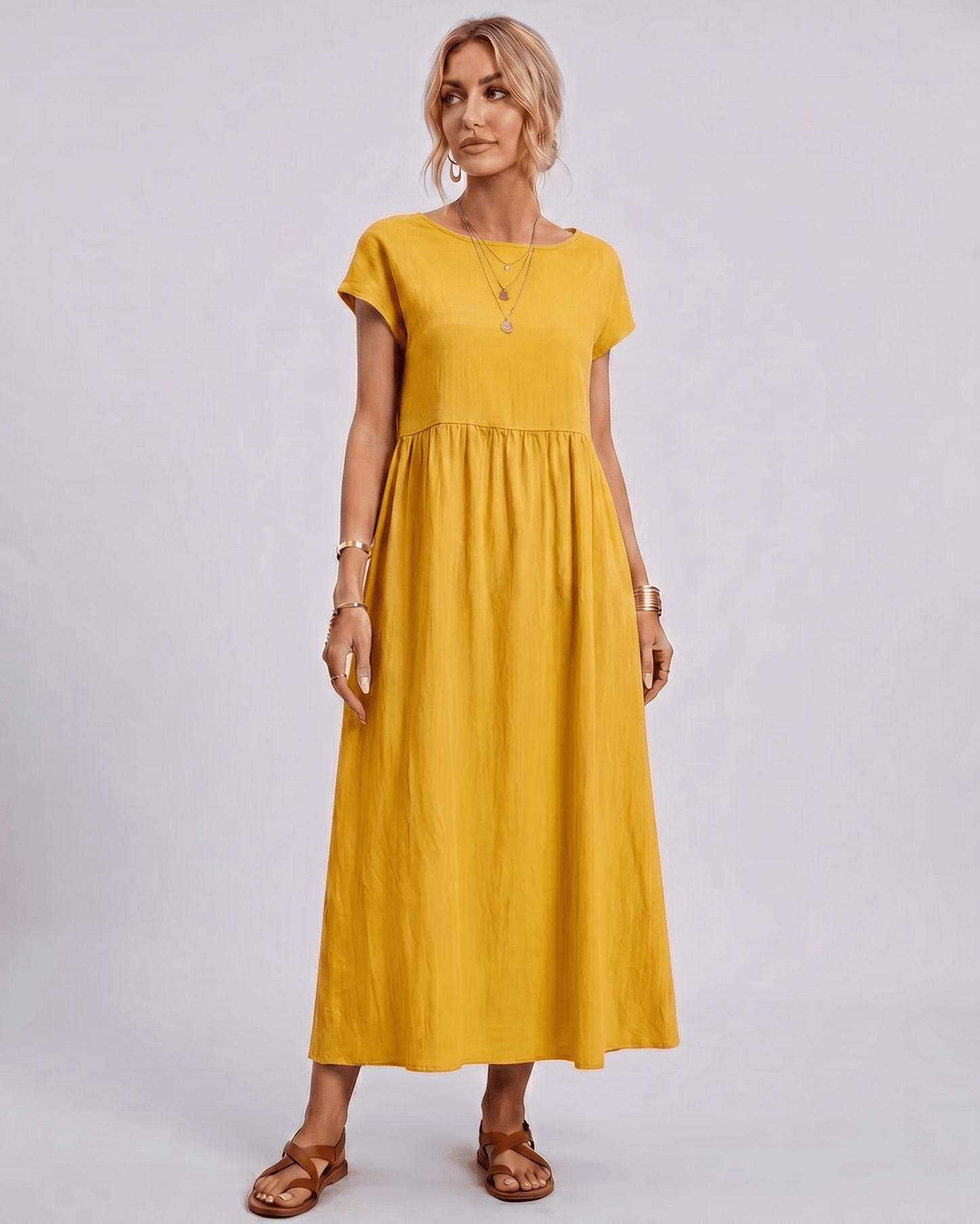 Solenne Midi Dress