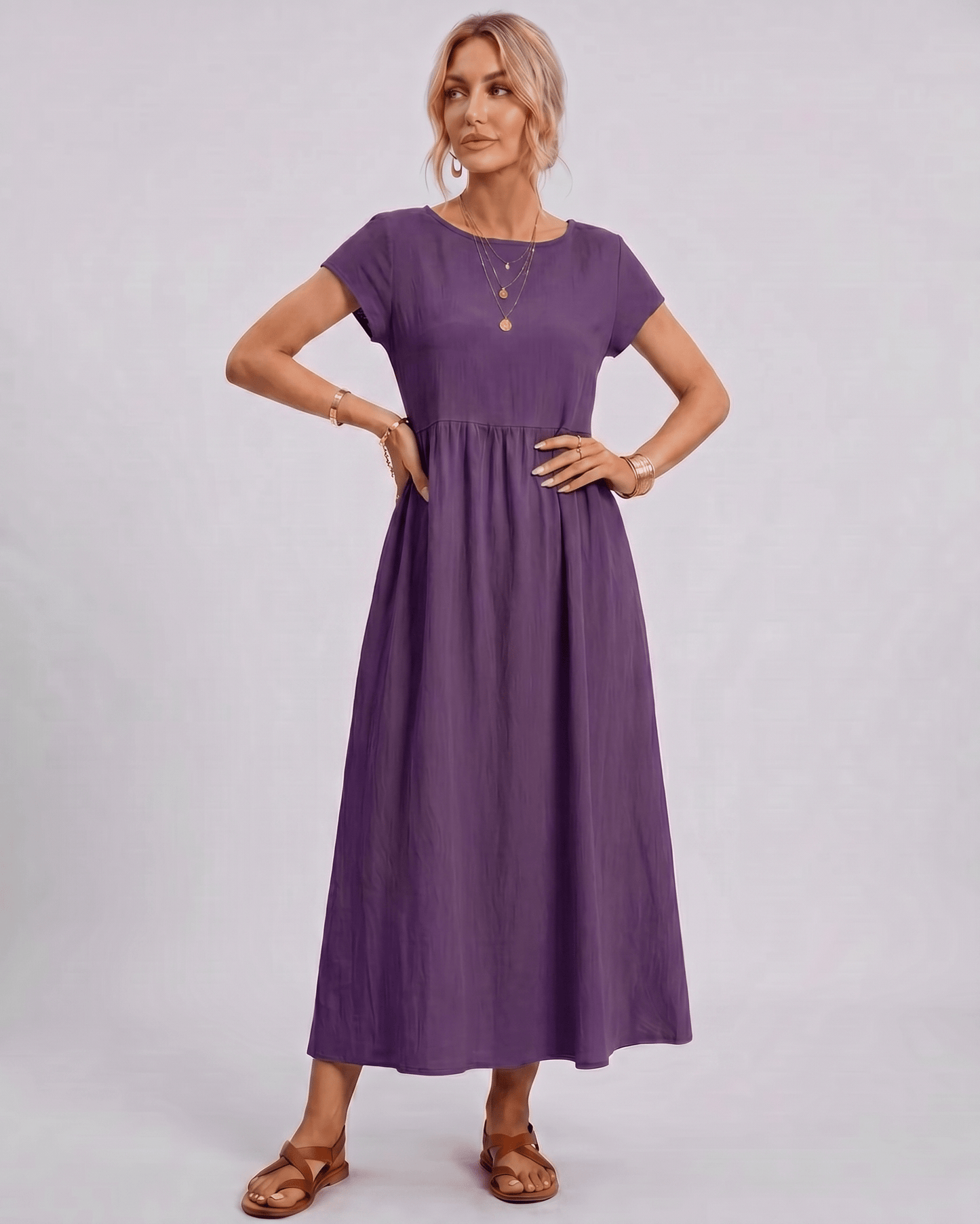 Solenne Midi Dress