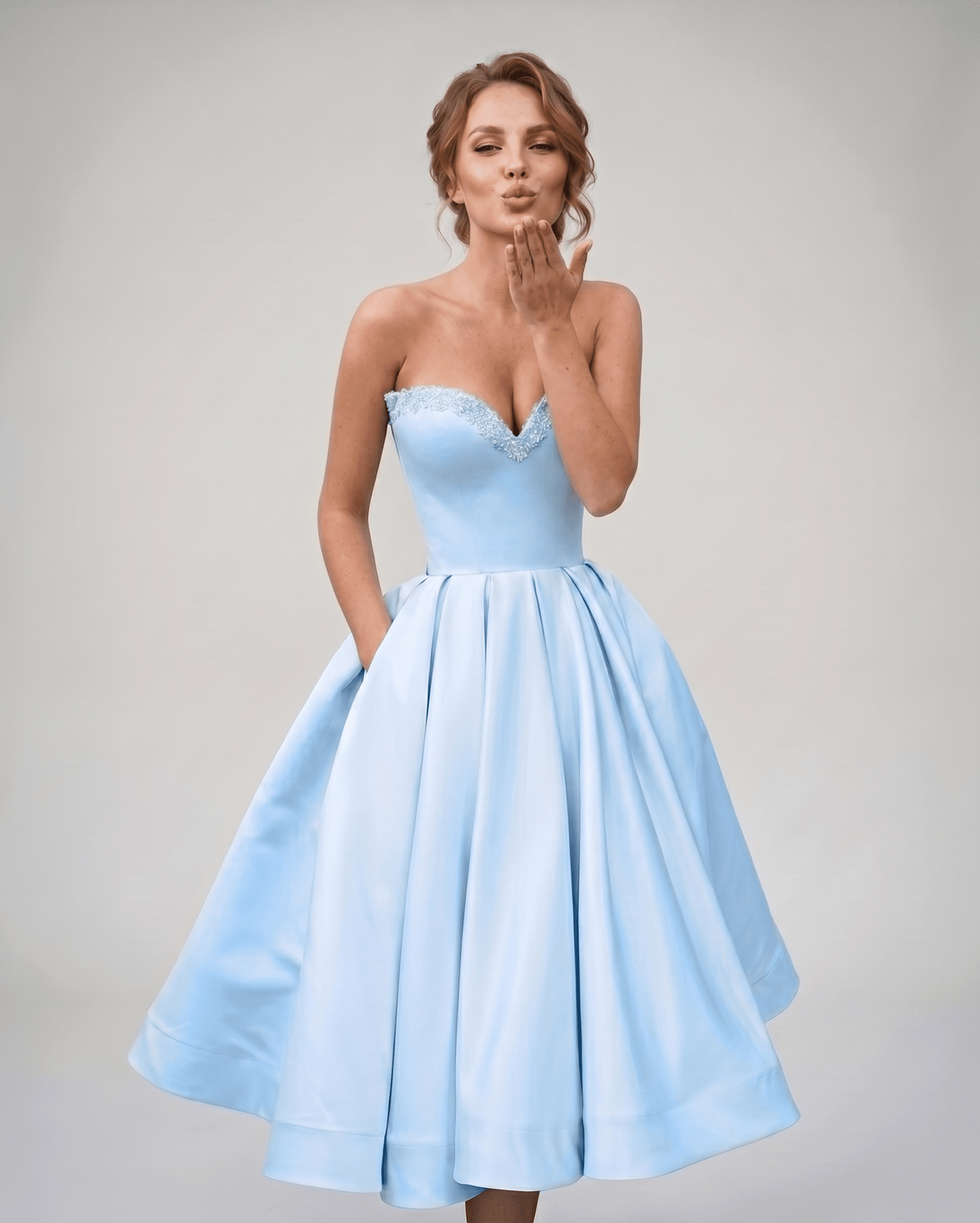 Abito Midi Veloura