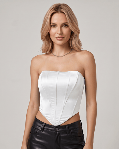 Top Corsetto Veloura