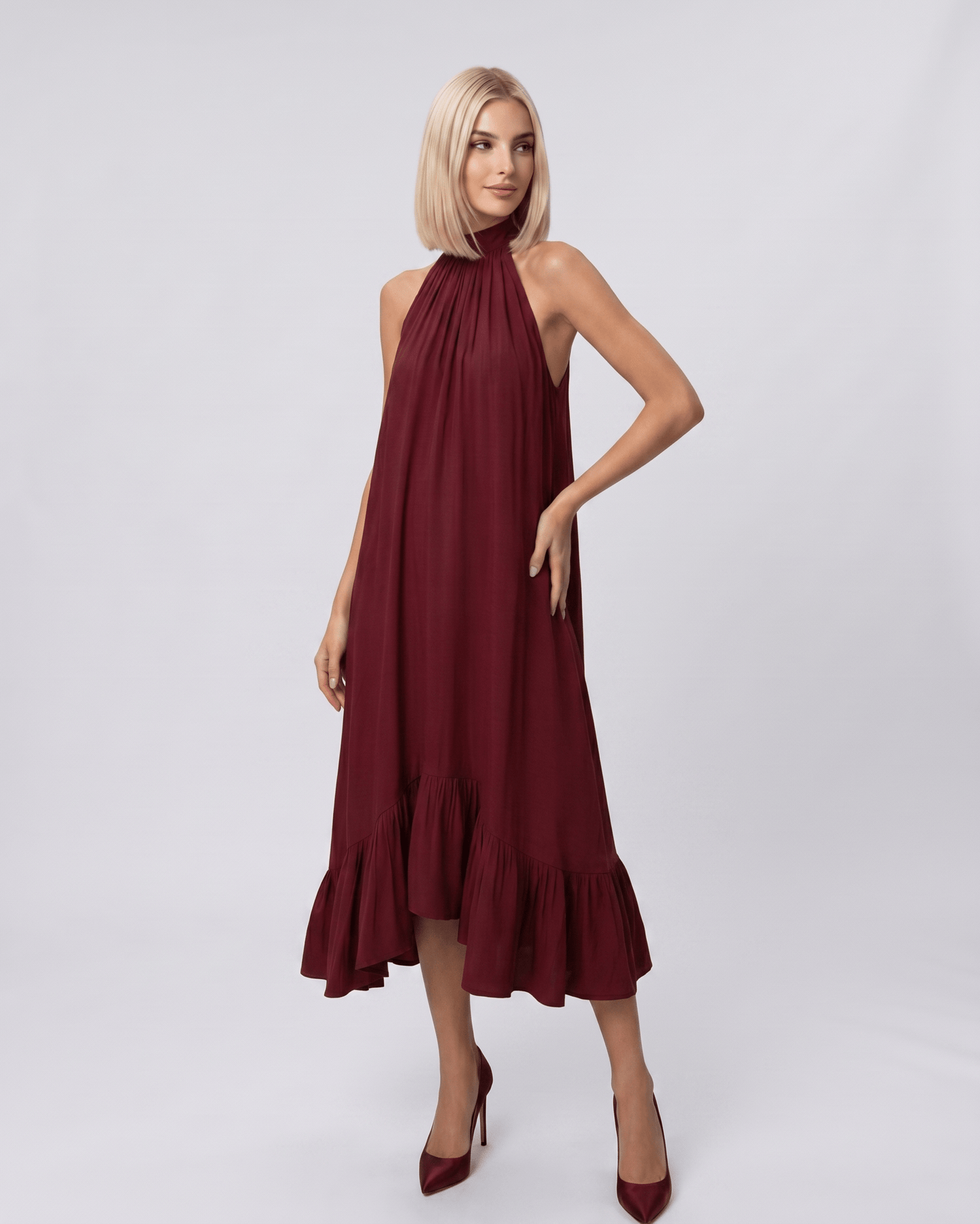 Abito Midi Veloura