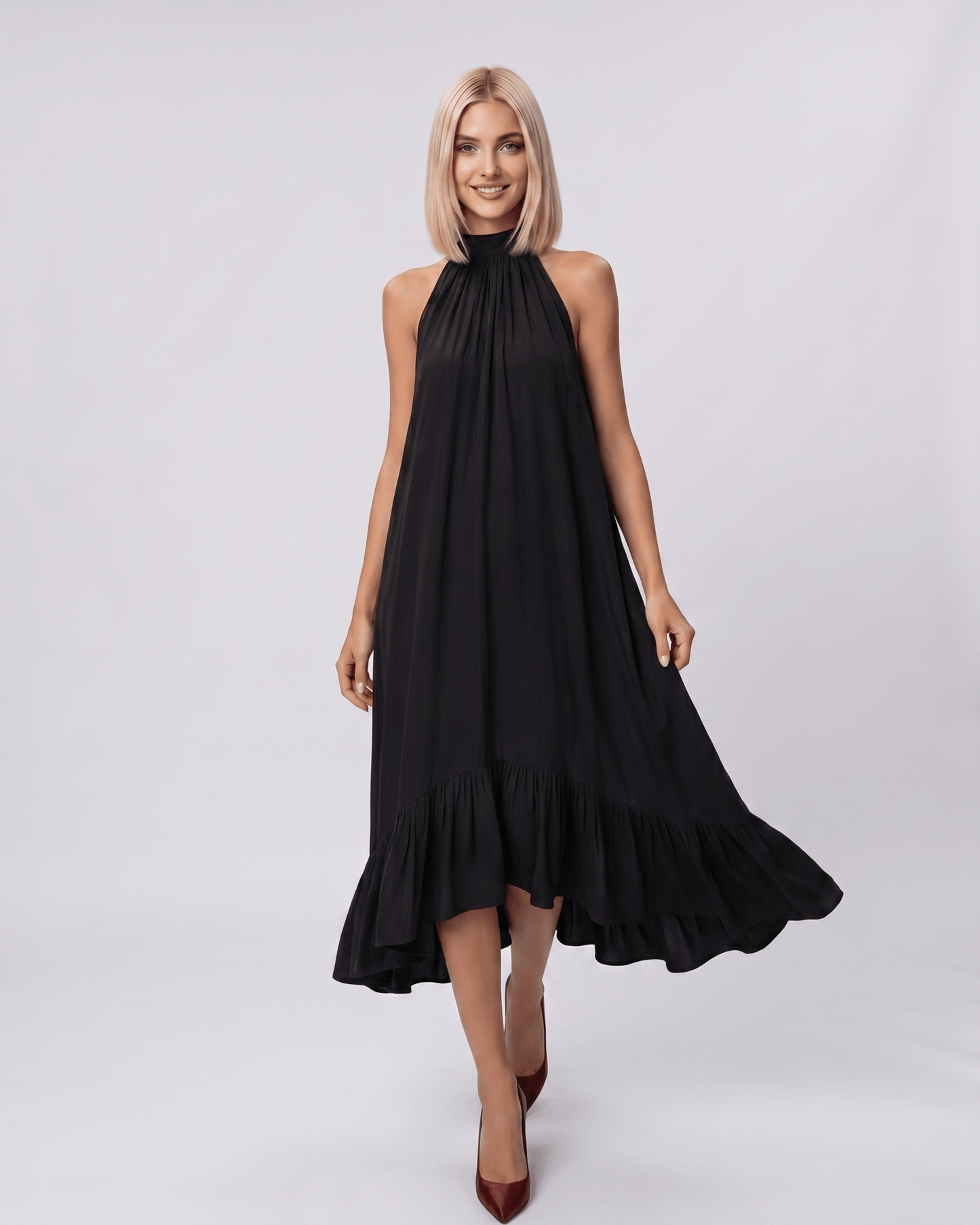 Abito Midi Veloura