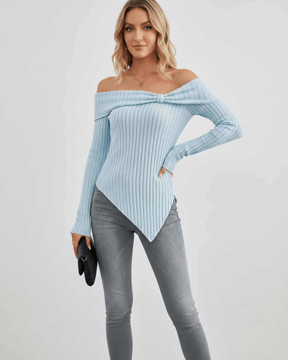 Top a maniche lunghe Veloura