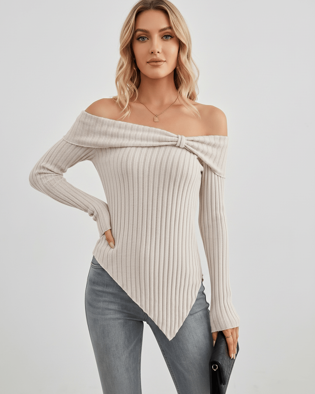 Top a maniche lunghe Veloura