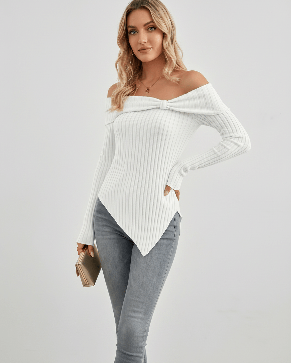 Top a maniche lunghe Veloura