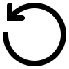 Simple black icon depicting a magnifying glass, symbolizing search and exploration.