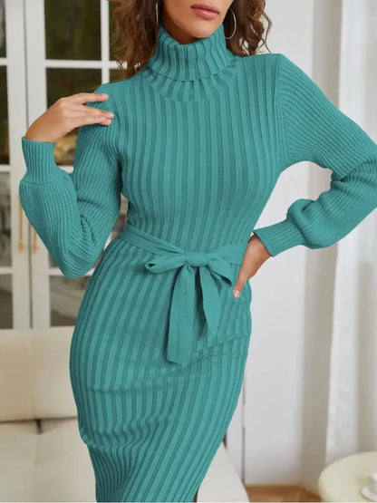 Turquoise Midi Dress