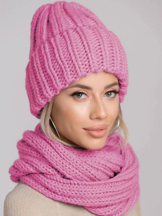 Fuchsia Winter Accessories Set