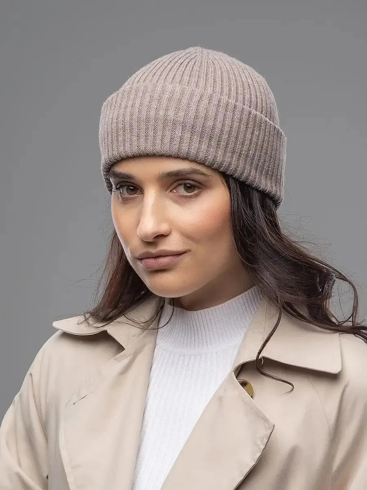 Taupe Beanie