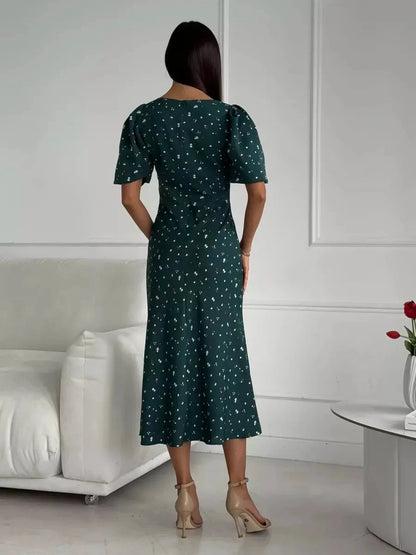 Emeraldine Midi Dress
