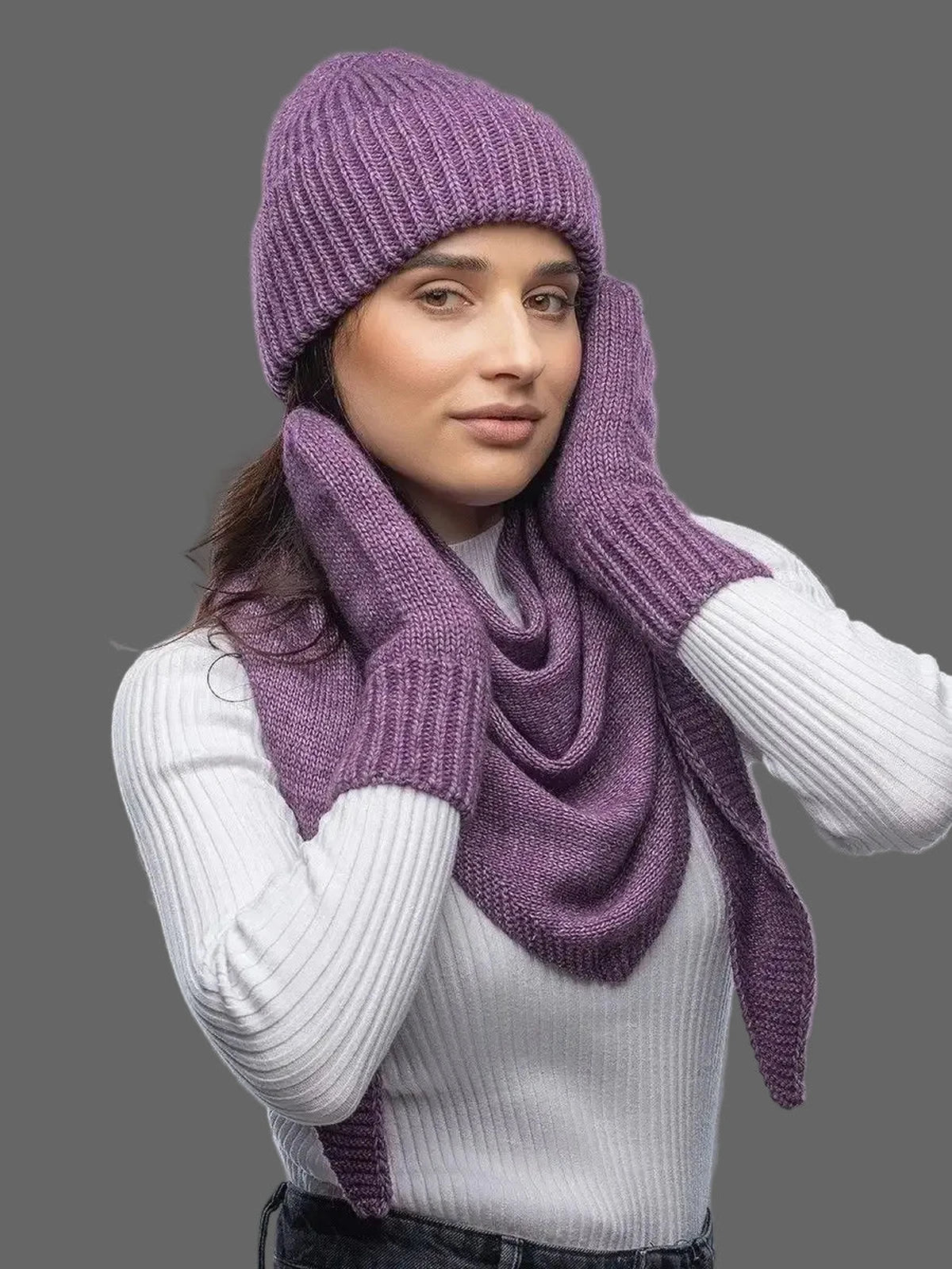 Violet Beanie