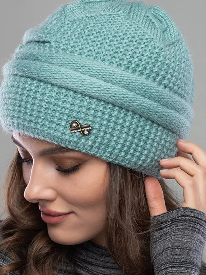 Mint Knitted Hat