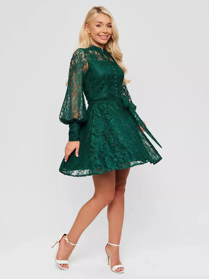 Emerald Mini Dress