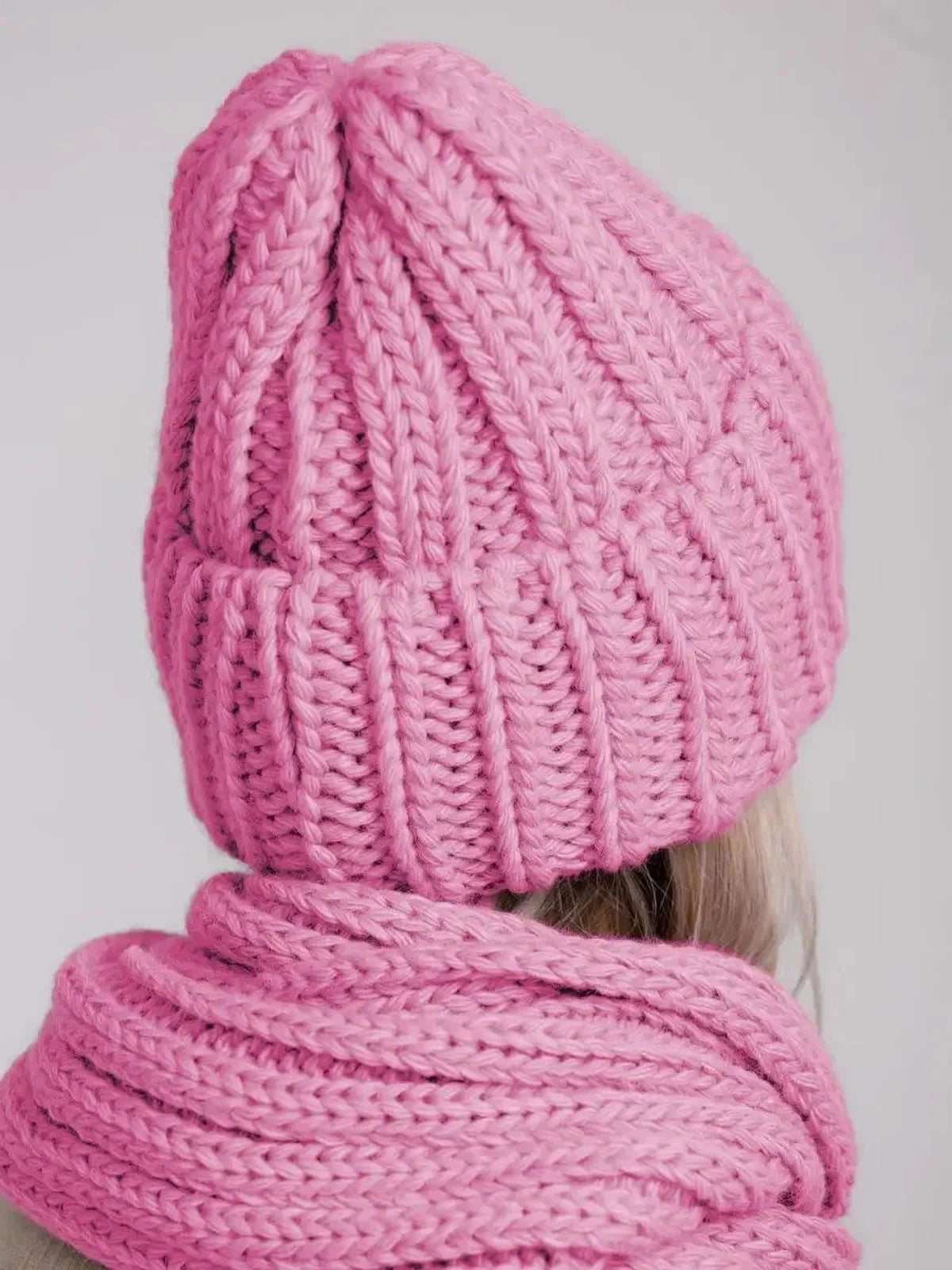 Fuchsia Winter Accessories Set