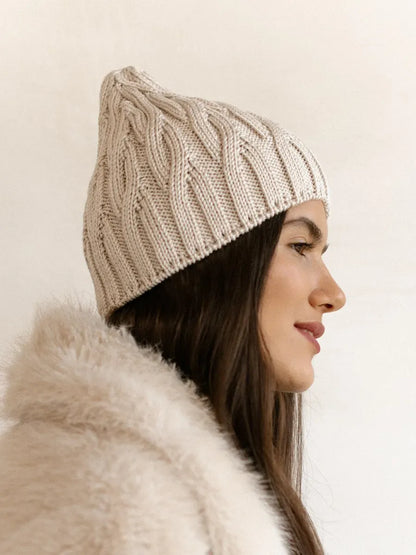 Almond Knit Hat