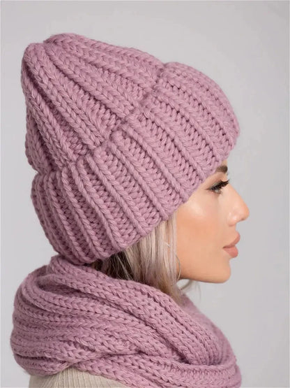 Violet Winter Accessories Set