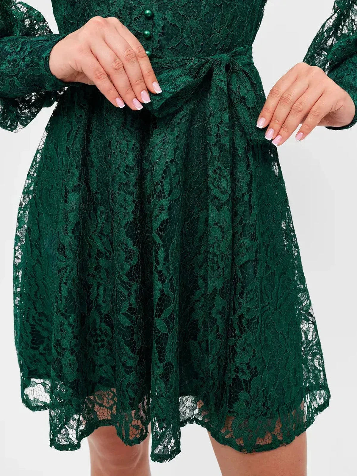 Emerald Mini Dress