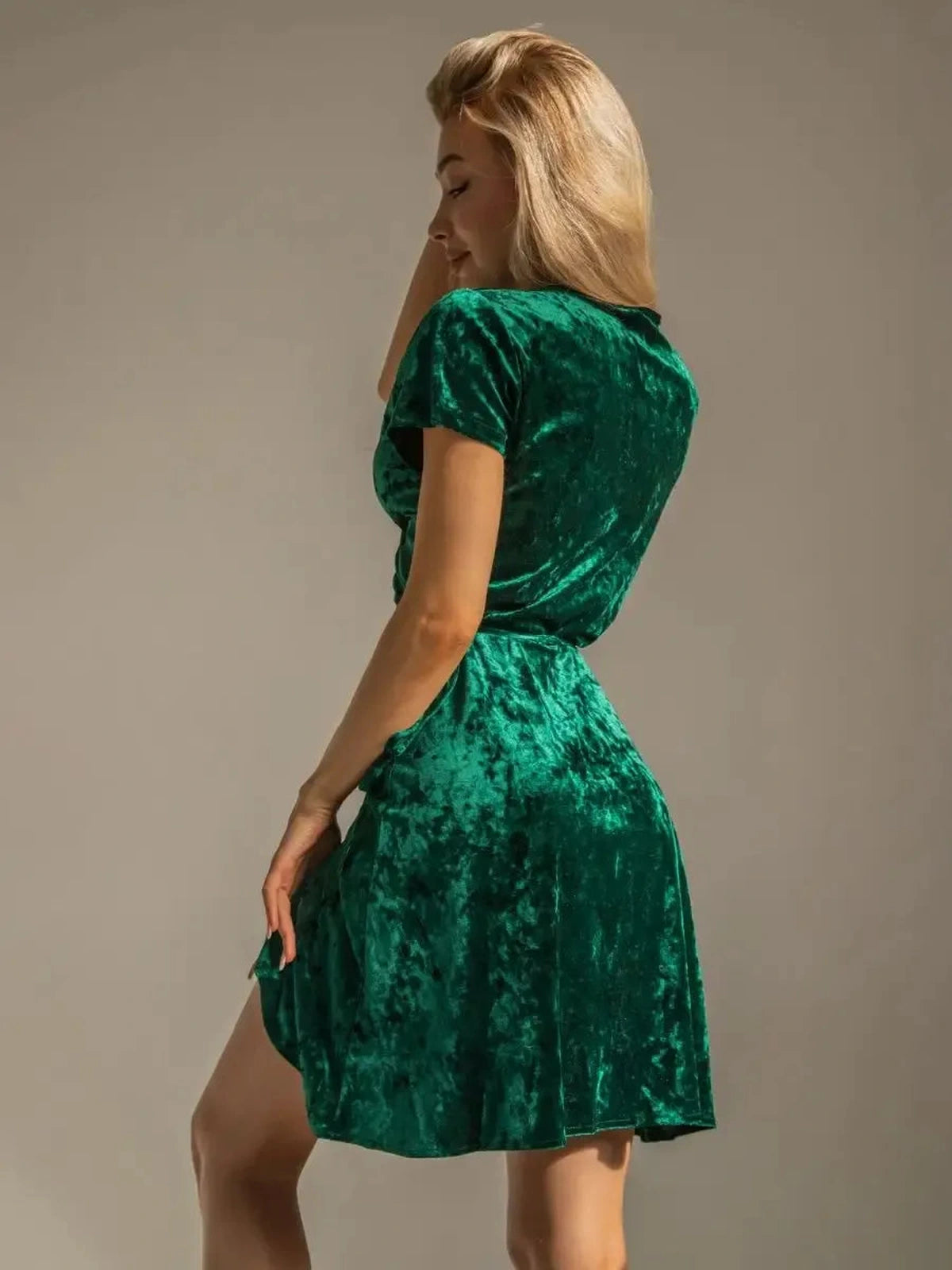 Emerald Mini Dress