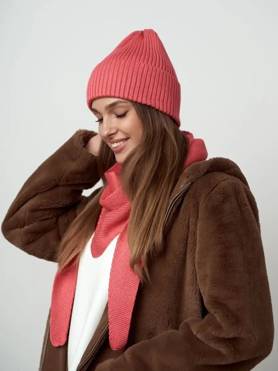 Coral Reef Beanie & Scarf Set