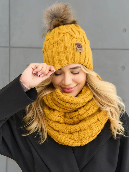 Liora Beanie & Scarf Set
