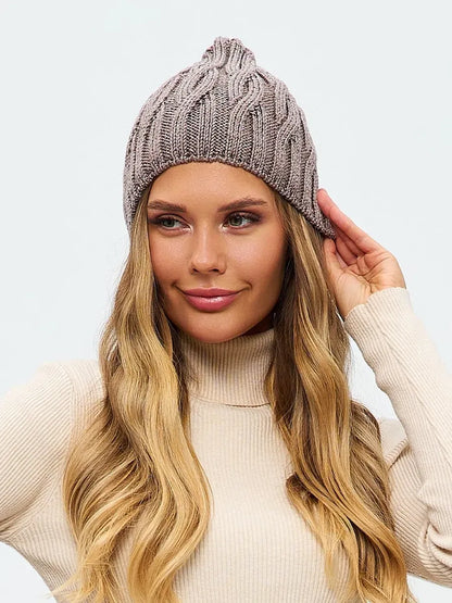 Capuccino Knit Hat