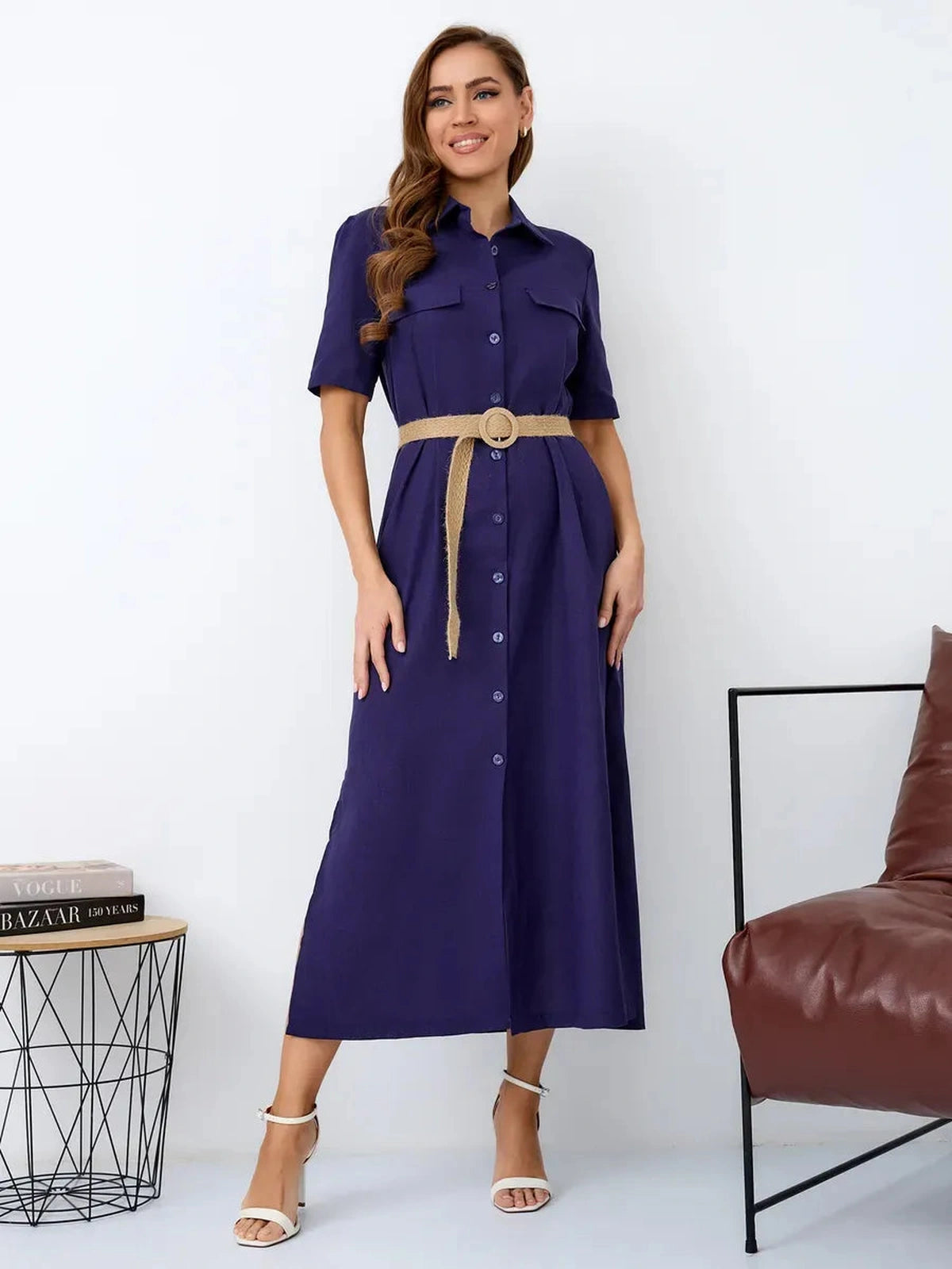 Sapphire Midi Dress