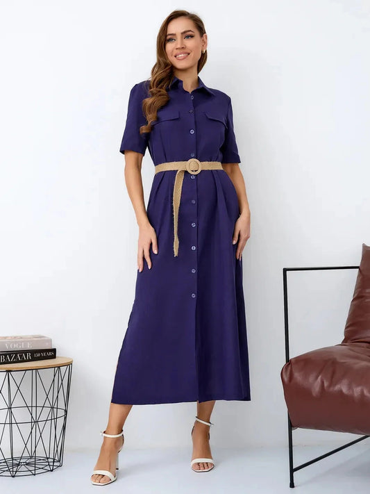 Sapphire Midi Dress