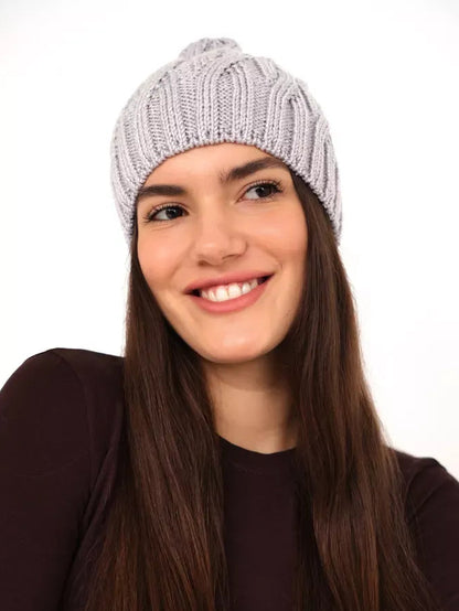 Lurex Knit Hat