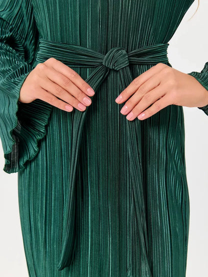 Emerald Midi Dress