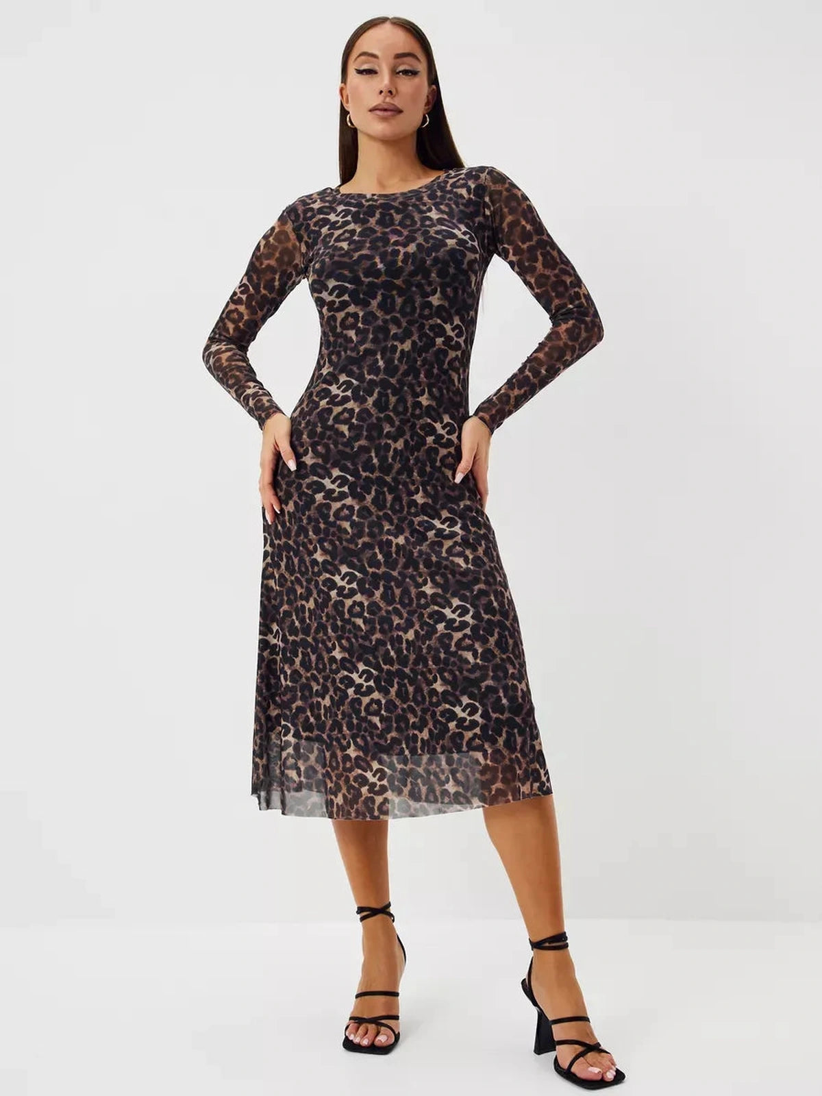 Panthera Midi Dress