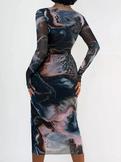 Nebula Midi Dress