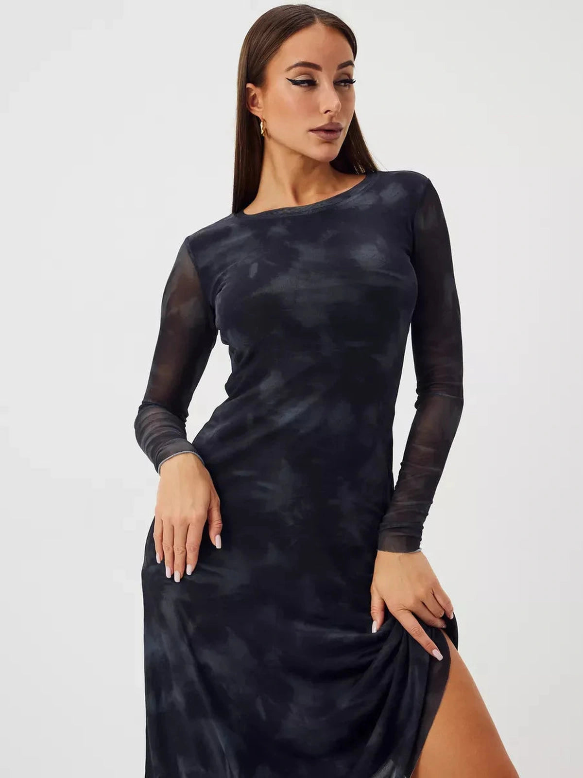 Obsidian Midi Dress
