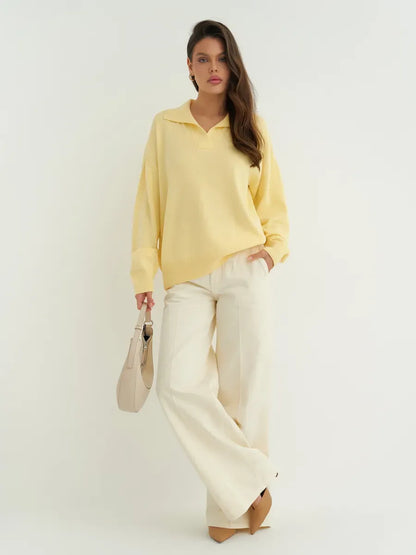 Lemon Glow Sweater