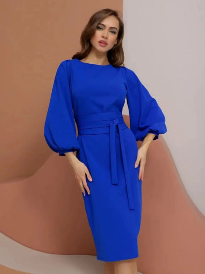 Sapphire Midi Dress