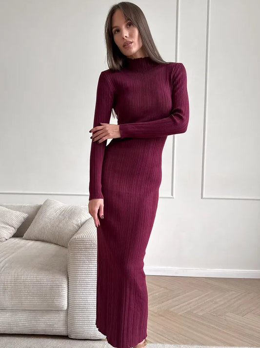 Marsala Maxi Dress