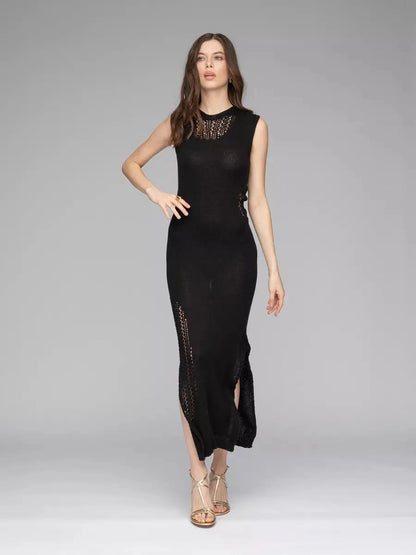 Noir Midi Dress