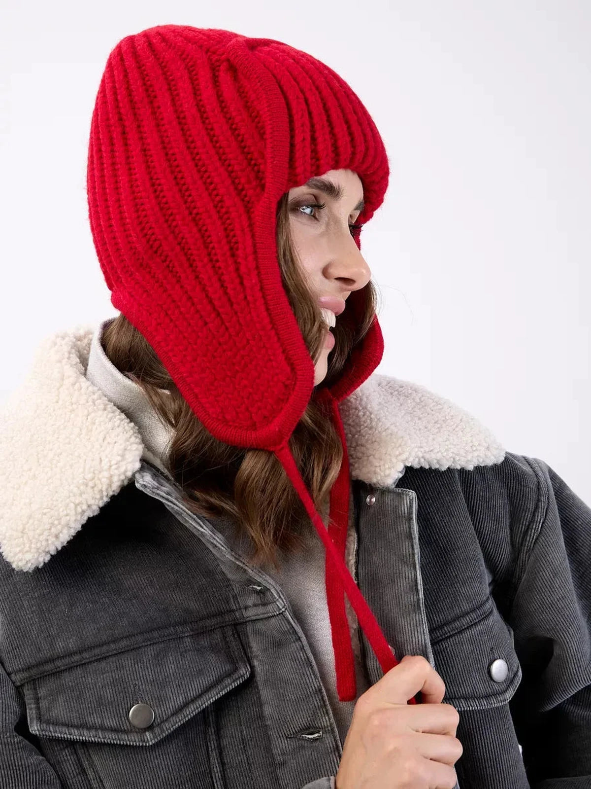 Ruby Knitted Hat