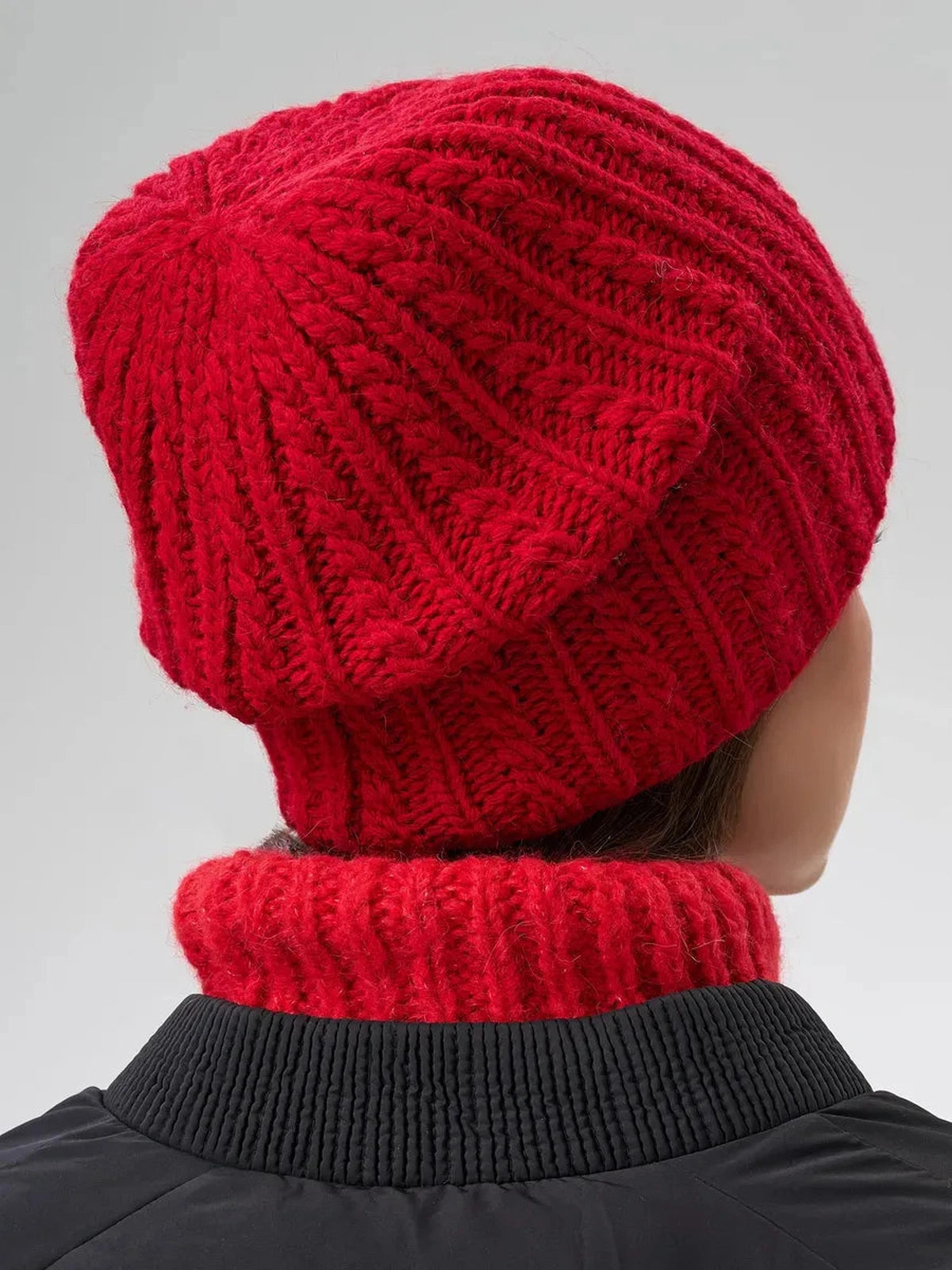 Scarlet Knitted Hat