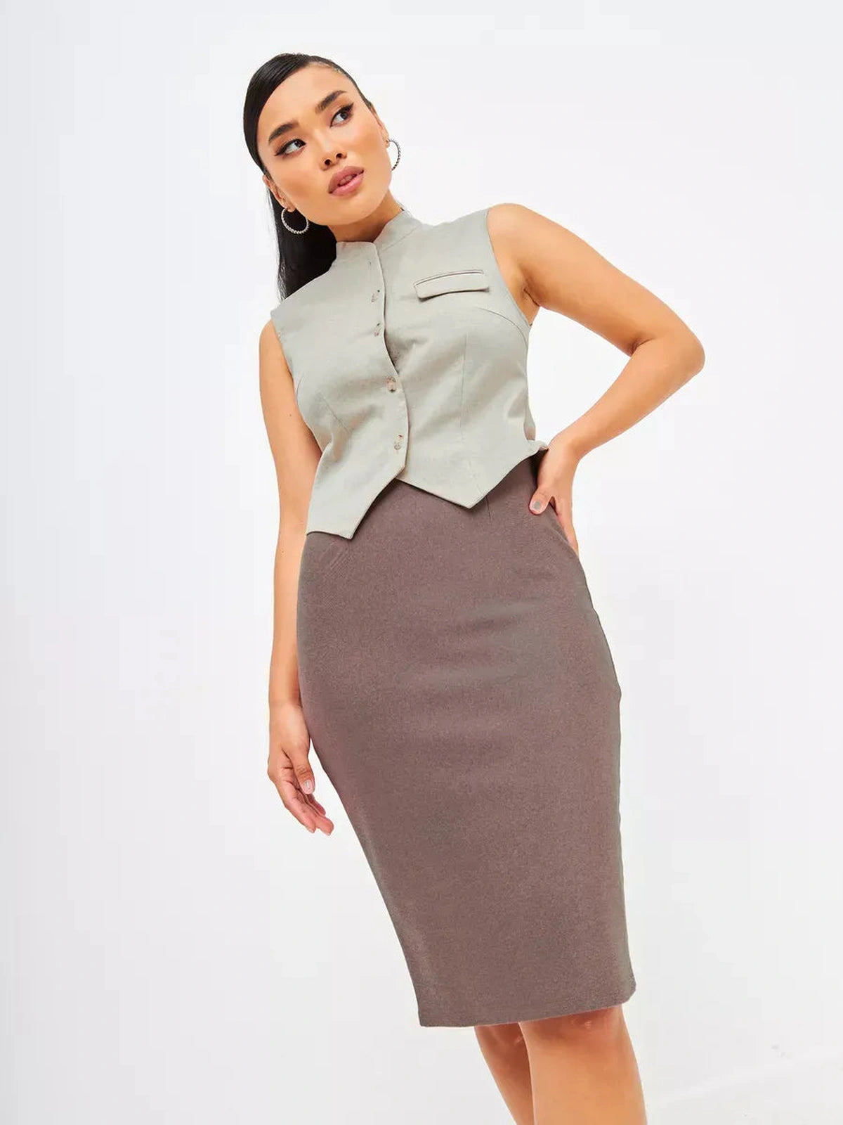 Sable Midi Skirt
