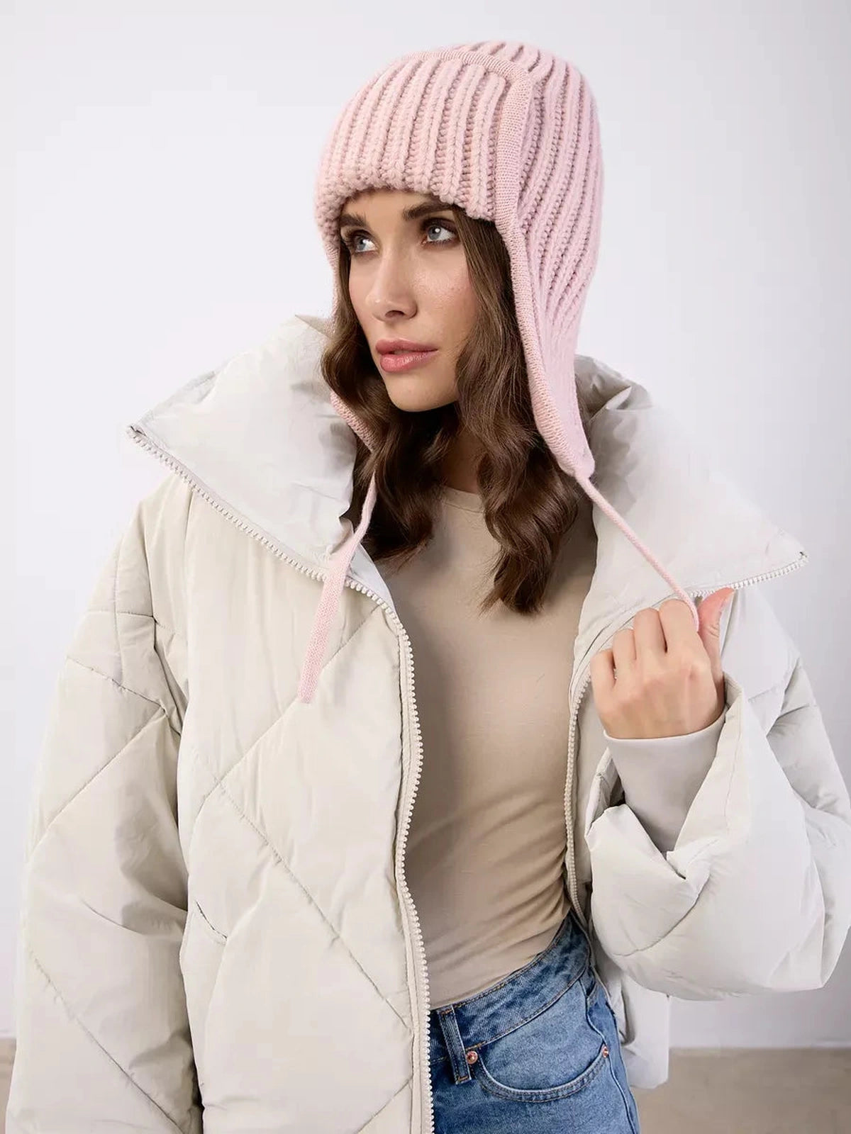 Blush Knitted Hat