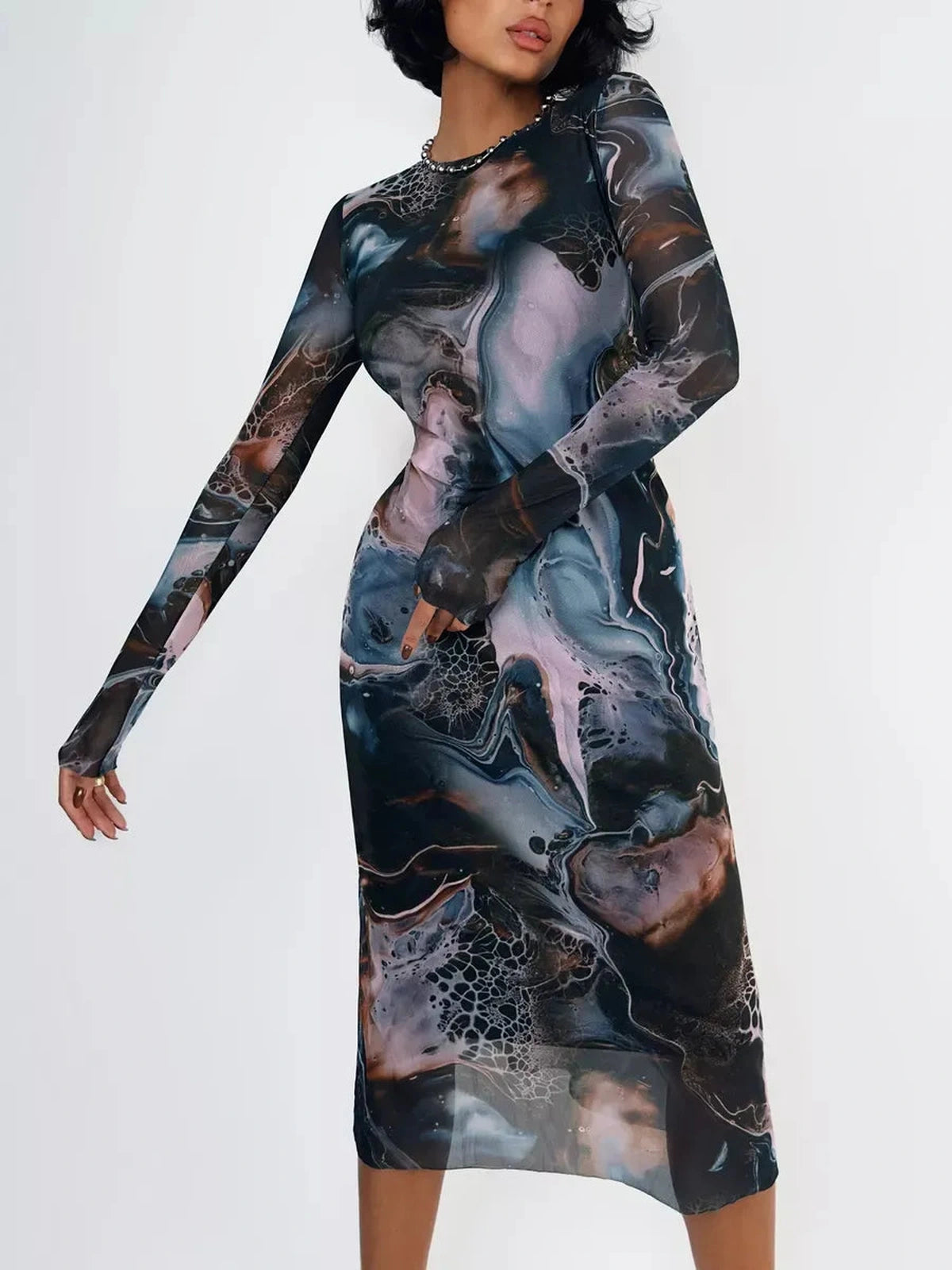 Nebula Midi Dress