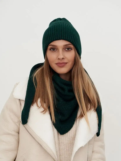 Emerald Beanie & Scarf Set