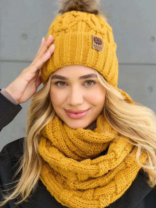 Liora Beanie & Scarf Set